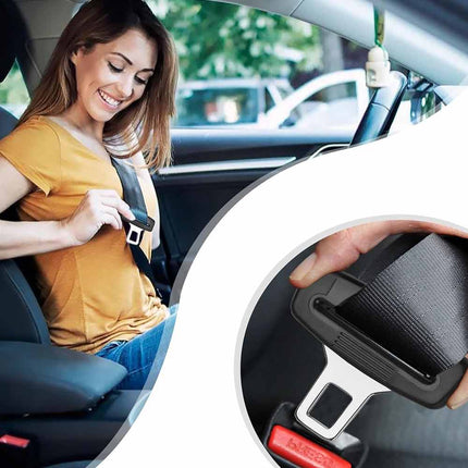 2PCS Noewmub Seat Belt Buckle for Car, Seatbelt Clips for Most Cars, 21Mm Car Seat