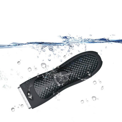Waterproof Men’s Body Groomer Shaver, Electric Hair Trimmer for Intimate & Body Grooming