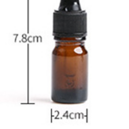 5-100ML Amber Glass Liquid Dropper Reagent Eye Pipette Essential Oils Bottle AU