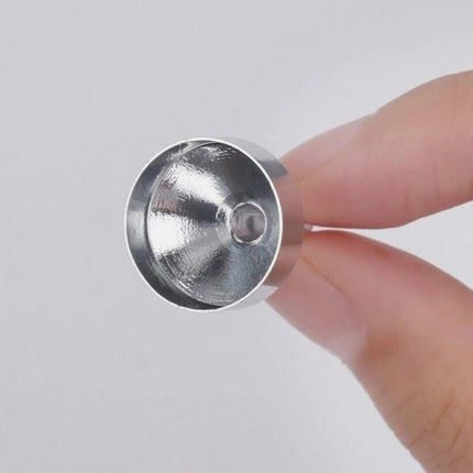 5X Mini Kitchen Oil Liquid Funnel Detachable Filter Wide Mouth Kitchen Supplies