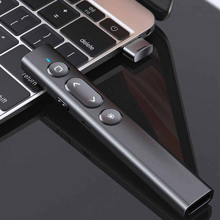 Laser Pointer Wireless Presenter Remote Power Point Clicker for PC MAC Laptop S7