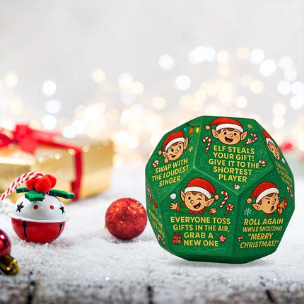 2x Hilarious Gift Exchange Dice Game – The Ultimate Christmas Party Game & Clever Stocking Stuffer Idea