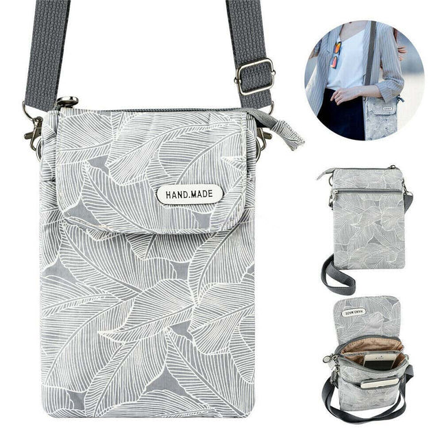 Women Small Cross body Cell Phone Cases Craft Shoulder Bag Pouch Handbag Wallet