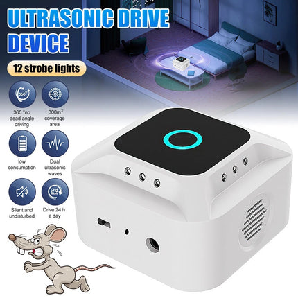 Ultrasonic Plug-In Mouse Repeller | Rodent, Mice, Rat, Squirrel & Insect Deterrent