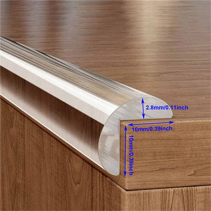 5M 10mm Thick Baby Safety Foam Bumper Table Edge & Corner Protector Guard Strip