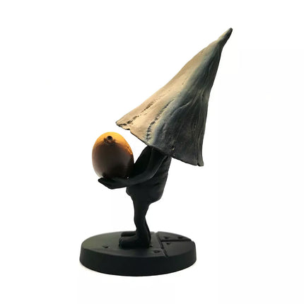 Little Nightmares Game Figure Six Nomes Yellow Raincoat Stand Model Statue Toys