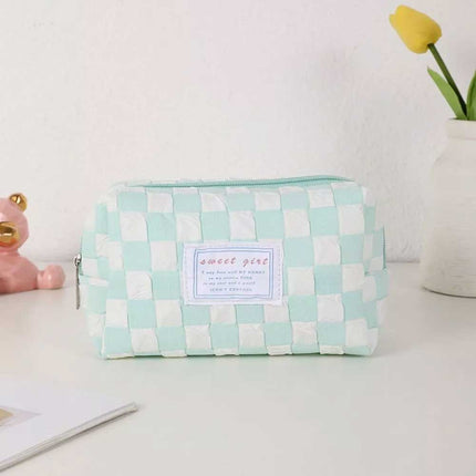 Large Capacity Pencil Case Zipper Pen Storage Bag Portable Pencil Box Gift