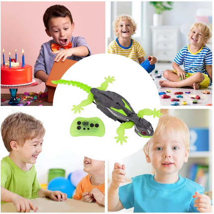 Wall Crawler Gecko Remote Control Robot, Rechargeable