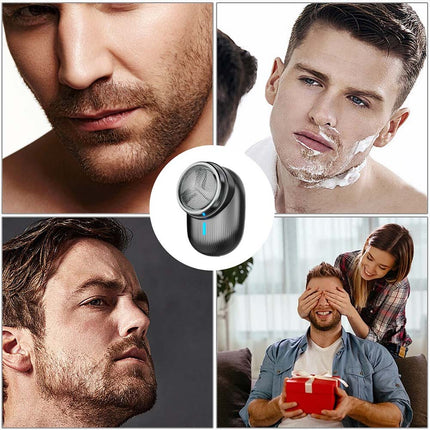 Mini Portable Electric Shaver USB Rechargeable for Men & Women, Ideal for Home & Travel