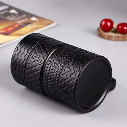 Large 500ML Tyre Tire Ceramic Mug, Coffee Tea Cup, Ideal Birthday Christmas Gift Present