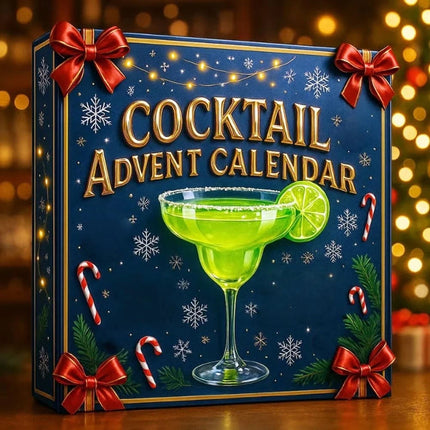 2025 Christmas Cocktail Advent Calendar 24-Day Countdown - 2D Acrylic