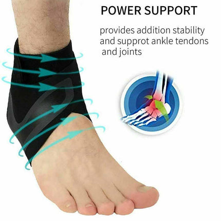 1 pairPlantar Fasciitis Therapy Wrap Heel Foot Pain Arch Support Ankle Brace OneSize