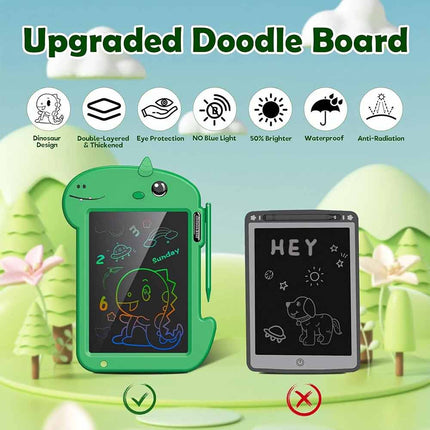 8.8" LCD Dinosaur Drawing Tablet Kids Toy for Boys 3–8 Years Old