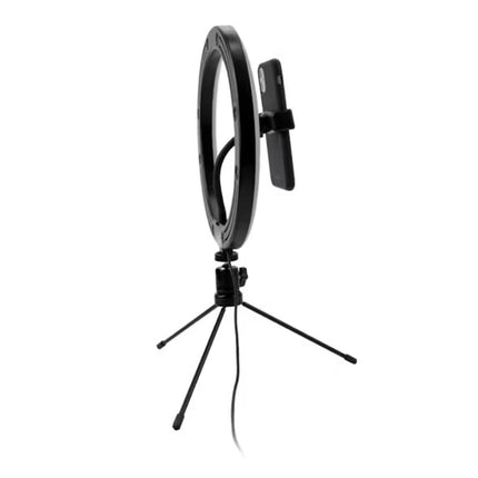 Cygnett V-Glamour 10" Ring Light Desktop Tripod with Bluetooth Remote
