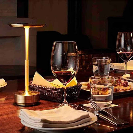 3-way LED Table Desk Lamp Night Light Rechargeable Cordless Bar Hotel Decor