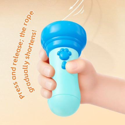 Electric Cat Teaser Toy with Eject & Retrieval, Interactive Play for Indoor Cats