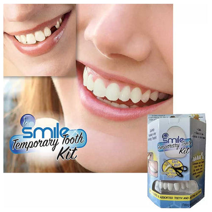 3X Instants Smile Comfort Fit Flex Teeth Top Temporary Teeth Replacement Repair