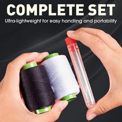 37-Piece Sewing Kit All-in-One Hand Repair Tool Set with Needles & Thread