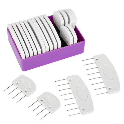 20pcs Knit Blockers & Pins Set – For Knitting, Crochet & Lace Needlework