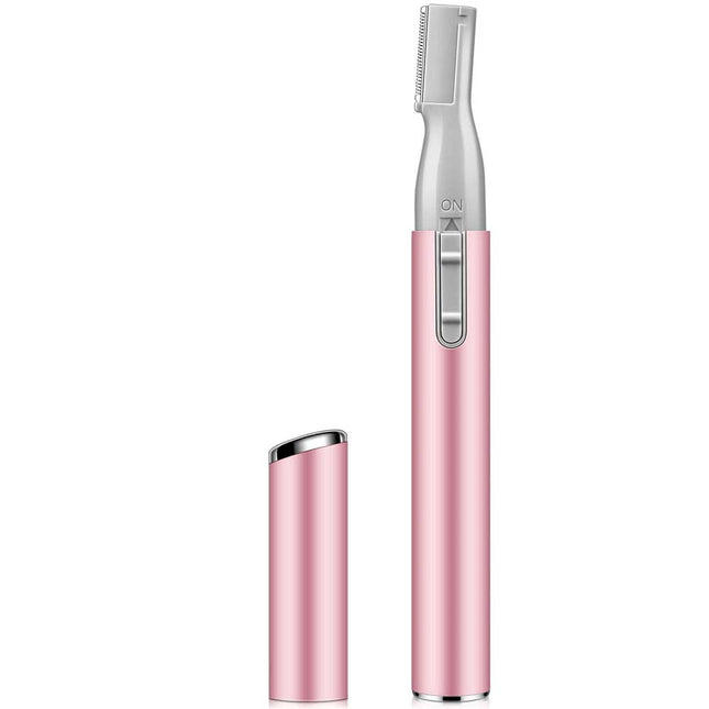 Women’s Electric Eyebrow Trimmer - Painless Facial Hair Shaver & Razor