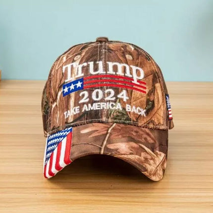 2024 MAGA Hat Cap Donald Trump Camouflage USA KAG Make Keep America Back Again