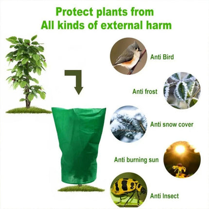 60GSM Plant Frost Protection Bag – Premium Fleece Winter Jacket, Reliable Garden Plant Cover for Winter Cold Defense