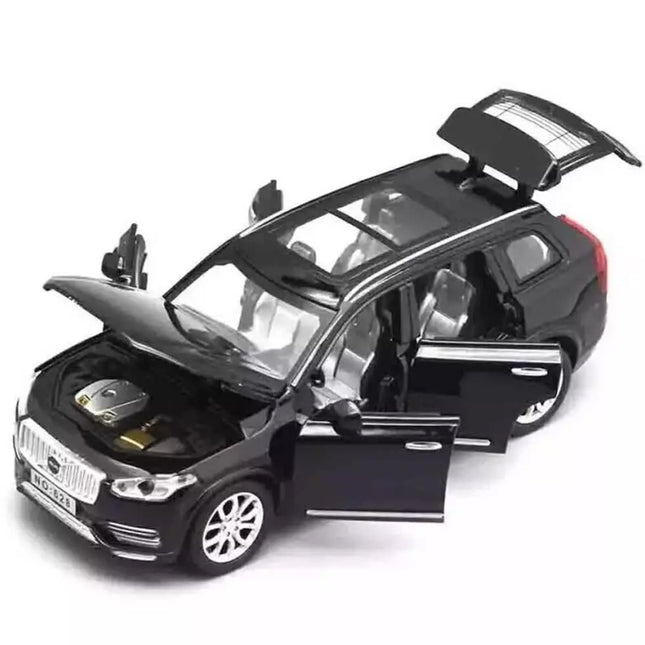 1:32 For Volvo XC90 Alloy Diecast Car Model Toy Vehicle Pull Back Sound Light Toys