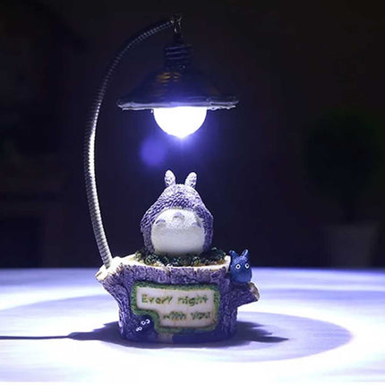JP Anime Totoro Cute Cartoon Desk Lamp Night Light Lantern Gift Toy Figure