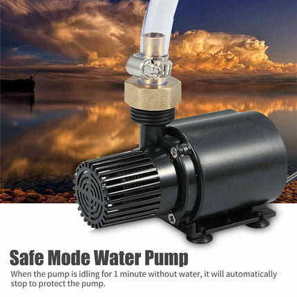 DC 12V Submersible Brushless Water Pump Aquarium Fountain Fish Pond Pump 500L/H