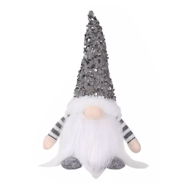 1x Christmas Gnome Santa Light with Bling Hat Xmas Party Decor Home Table Decor