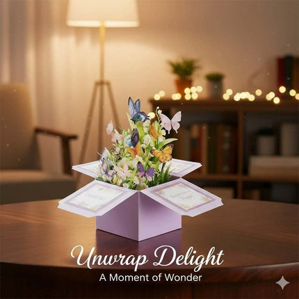 3D Pop Up Birthday Card | Thoughtful Greeting Card for Mum, Wife, Daughter & Niece