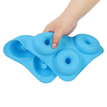 3PCS Silicone Donut Mold, Muffin Chocolate Cake Cookie Doughnut Baking Mould Tray