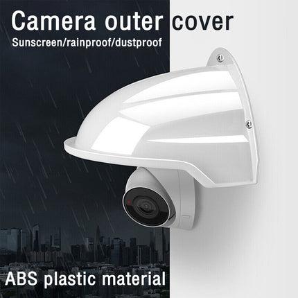 Outdoor CCTV Security Camera Rain Cover Protector Sun Shade for Home Dome Cam