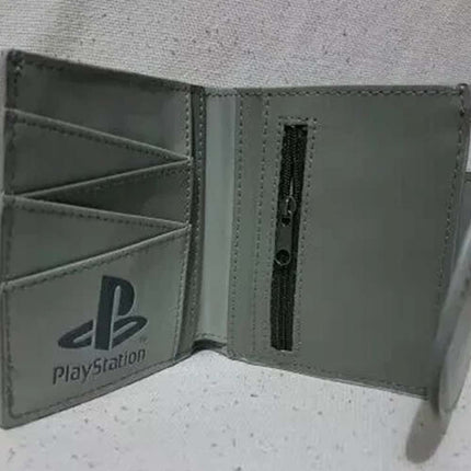 Console Shaped Double Fold Wallet Classic Gaming Style Student Wallet
