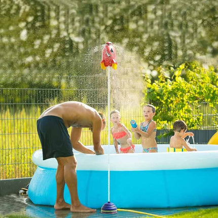 Water Pressure Lift Sprinkler Outdoor for Kids Air Rocket Toys Rocket Launcher