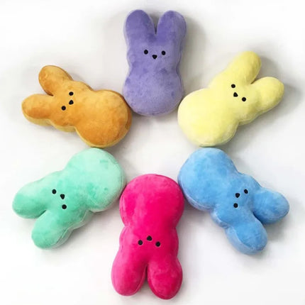 6PCS SET Peeps Rabbit Easter Dolls Give Girlfriend Cute Toys