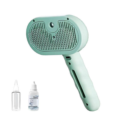 Pet Water Spray Grooming Brush, Anti‑Shedding Pin Comb for Dogs & Cats