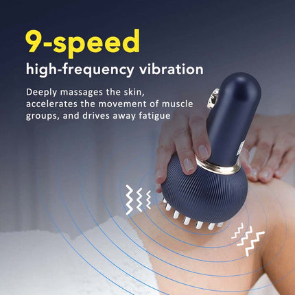 Electric Lymphatic Drainage Machine, Meridian Body Massage Brush, Microcurrent Massager