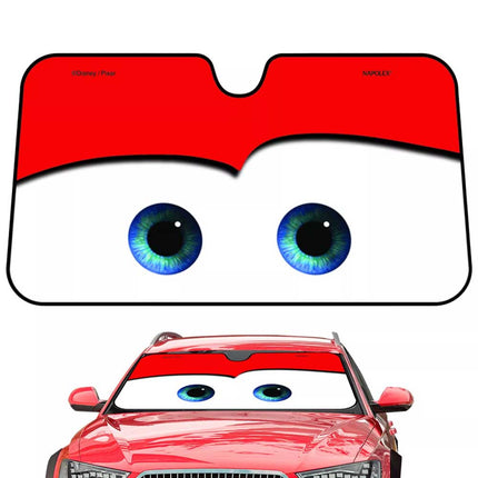 Car Windshield Sun Shade Cartoon Eye Visor SUV Auto Front Window Shield Cover