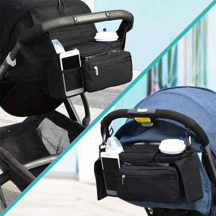Universal Baby Pram Stroller Organiser Caddy Organizer Storage Accessories Bag