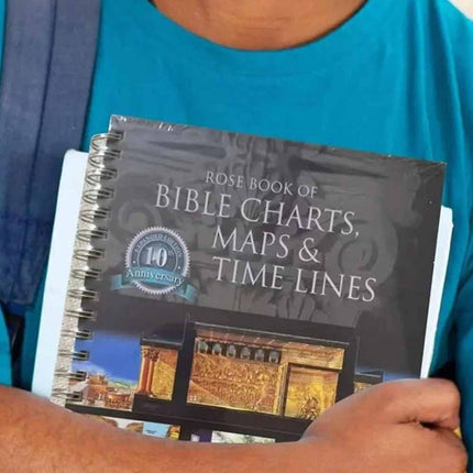 Full Color Bible Charts Maps & Biblical Timelines | Complete Bible Study Reference Handbook