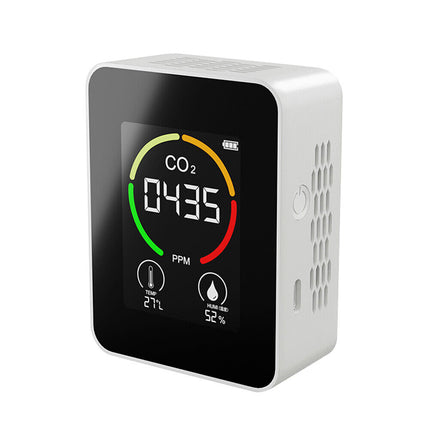 3in1 Portable Carbon Dioxide Detector with LCD Digital Temp Humidity CO2 Meter