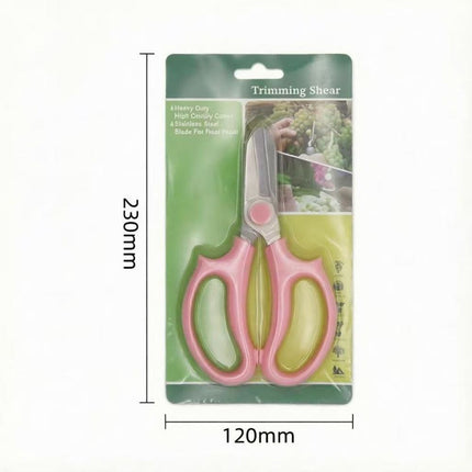 Stainless Steel Floral Pruning Shears, Garden Scissors for Potted Plants & Flowers