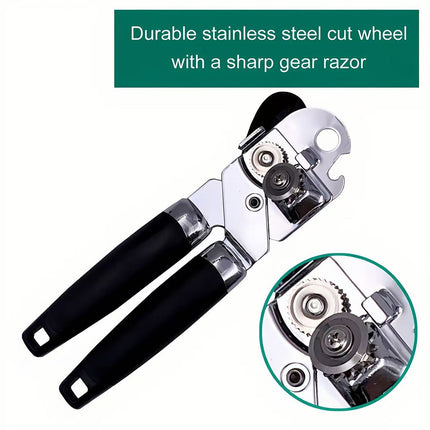 3-in-1 Multi-Function Electric Can Opener with Bottle Opener, Kitchen Tool Set