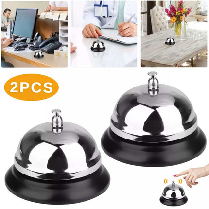 2Pcs Service Call Bell for Desk Counter