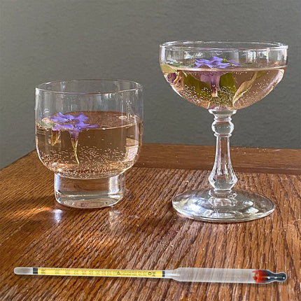 One Set Triple Scale Alcohol Hydrometer and Test Jar for Home Brew Wine