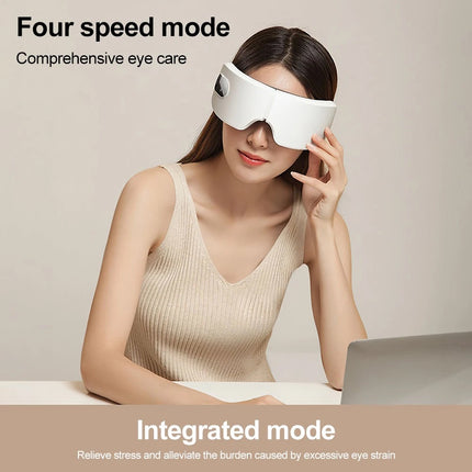 Bluetooth Music Heated Eye Massager & Eye Mask – Effective Relaxation & Eye Strain Relief