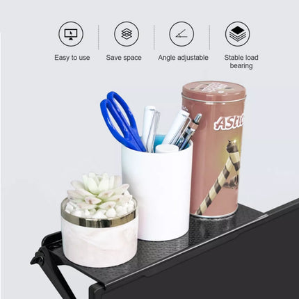 30CM Adjustable TV Computer Rack Screen Top Shelf Storage Rack Multifunction Durable