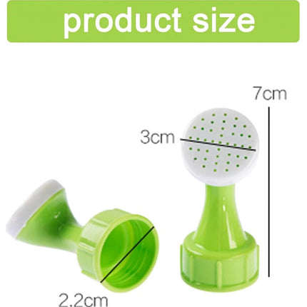 2X Bottle Top Sprinkler DIY Plastic Watering Can Plant Waterers Seedling Irrigation