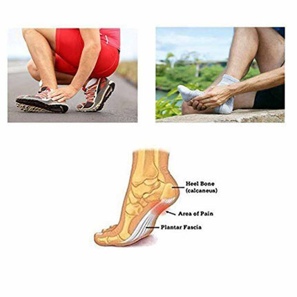 2xFoot Arch Cushioned Support Brace Pain Relief Plantar Fasciitis playing sports